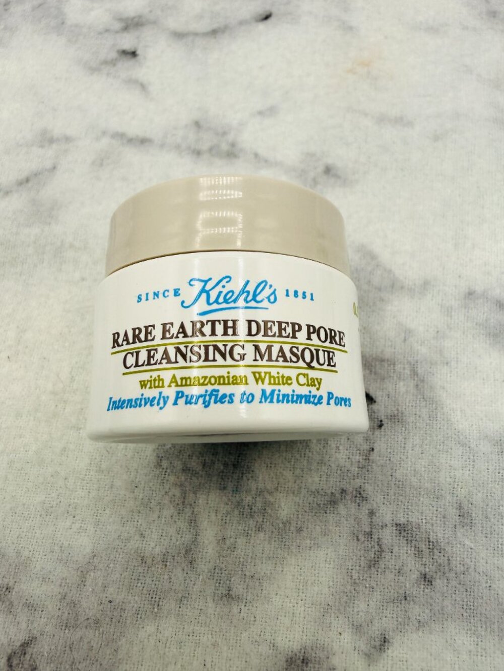 Kiehls Skincare Set-Rare Earth Deep Pore Cleansing Masque,Travel,2 x14ml-2pc-NEW - Picture 3 of 14